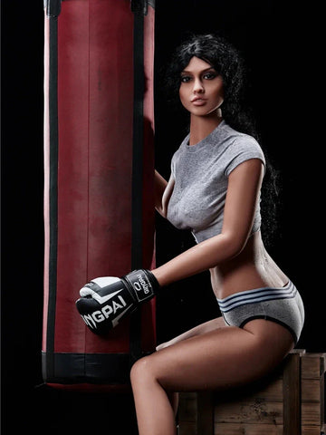 S1368-Selina Black Sex Doll｜Irontech Doll-168cm(5.5ft) D Cup