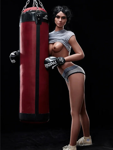 S1368-Selina Black Sex Doll｜Irontech Doll-168cm(5.5ft) D Cup