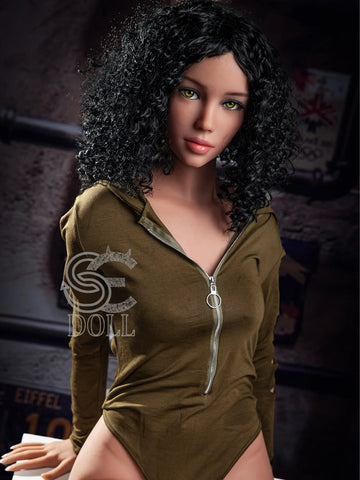 S3809-B Cup TPE Sexy Small Breasts Latin Girl Curly Hair Sex Doll｜SE Doll 166cm(5ft5)-34.5kg