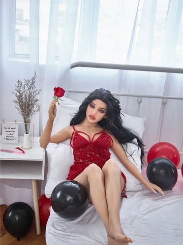 S1016- Red Slutty Skirt TPE Sex Doll｜Irontech Doll-150cm/4ft9  C Cup