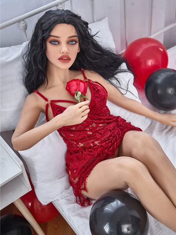 S1016- Red Slutty Skirt TPE Sex Doll｜Irontech Doll-150cm/4ft9  C Cup