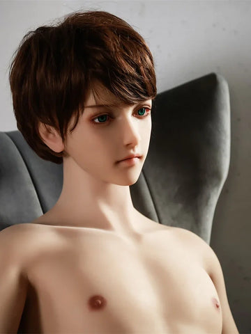 S3364-Realistic Shy Asian Teen TPE Cute Femboy Sex Doll | Qita Doll 165cm -37kg