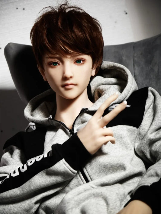 S3364-Realistic Shy Asian Teen TPE Cute Femboy Sex Doll | Qita Doll 165cm -37kg