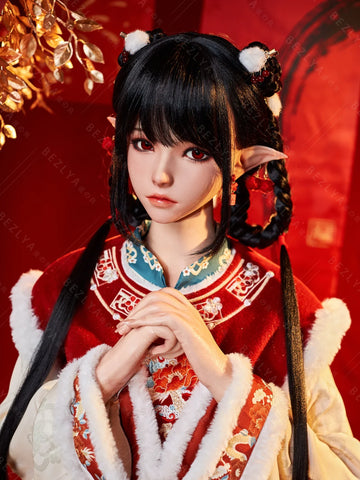 S4058-163Mcm(5.4ft)-37kg 2.2cf E Cup Silicone Chinese Sex Dol Roleplay Love Doll｜AITIA Doll