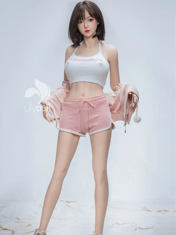 S4155—168cm/5ft5-41kg F Cup TPE Body + Silicone Head Sex Doll | LilyDoll