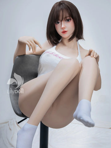 S4155K—168cm/5ft5-41kg F Cup TPE Body + Silicone Head Sex Doll 【IN STOCK USA】| LilyDoll
