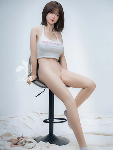 S4155K—168cm/5ft5-41kg F Cup TPE Body + Silicone Head Sex Doll 【IN STOCK USA】| LilyDoll
