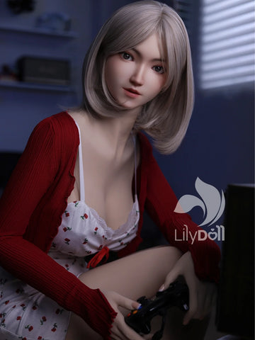 S4153—168cm/5ft5-41kg F Cup TPE Body + Silicone Head Japanese Young Sex Doll | LilyDoll