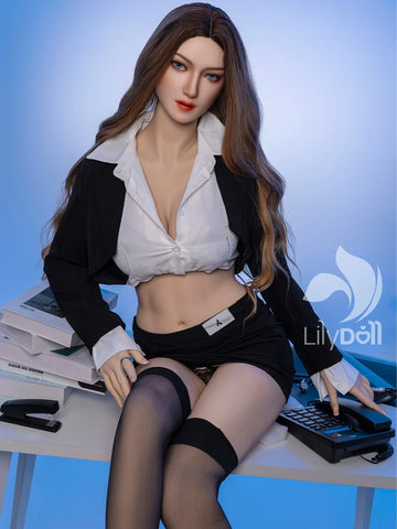 S4152—168cm/5ft5-41kg F Cup TPE Body + Silicone Head Sex Doll | LilyDoll
