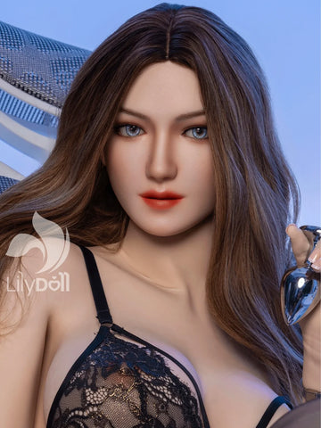 S4152—168cm/5ft5-41kg F Cup TPE Body + Silicone Head Sex Doll | LilyDoll