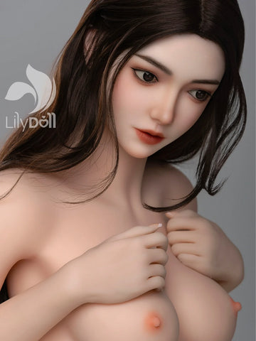 S4151K—158cm/5ft2-34kg D Cup TPE Body + Silicone Head Asian Dessert Maid Sex Doll 【IN STOCK USA】| LilyDoll