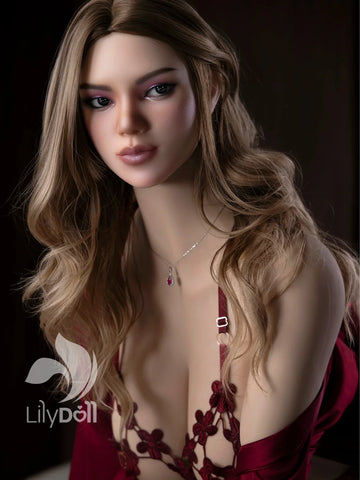 S4146—157cm/5ft2-54kg K Cup TPE Body + Silicone Head Sex Doll | LilyDoll
