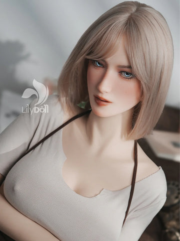 S4142—168cm/5ft5-41kg F Cup TPE Body + Silicone Head Sex Doll | LilyDoll
