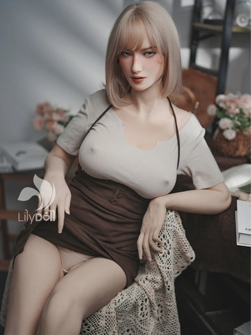 S4142—168cm/5ft5-41kg F Cup TPE Body + Silicone Head Sex Doll | LilyDoll