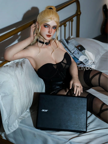 S4136—162cm/5ft2-48kg J Cup TPE Body + Silicone Head Sex Doll | LilyDoll