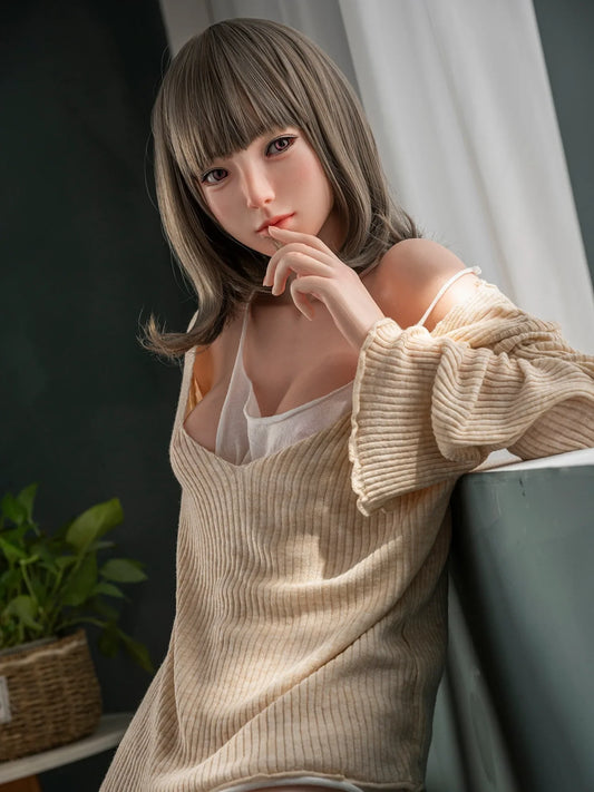 S4268—168cm/5ft5 Elise 36.2kg C Cup Silicone Realistic Sex Doll | Jiusheng Doll