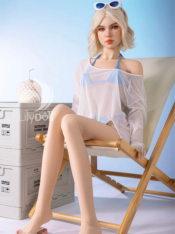 S4141—166cm/5ft5-34kg C Cup TPE Body Silicone Head Sex Doll | LilyDoll