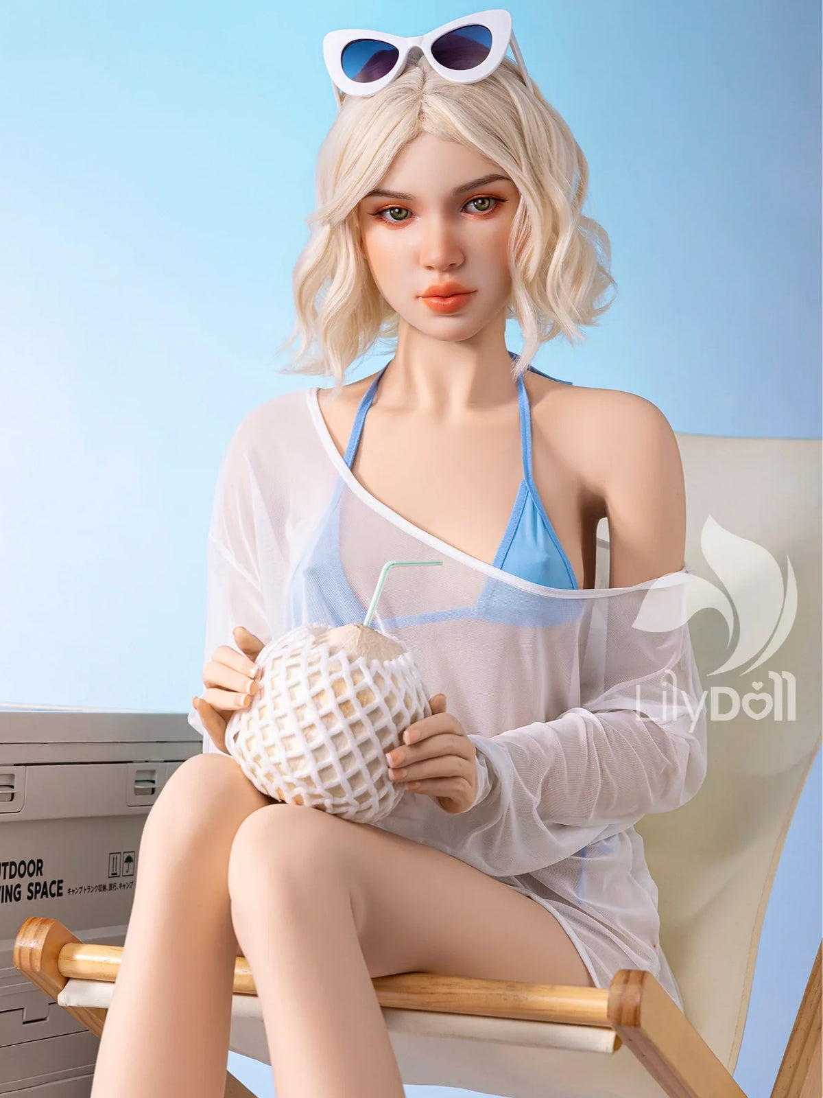 S4141—166cm/5ft5-34kg C Cup TPE Body Silicone Head Sex Doll | LilyDoll