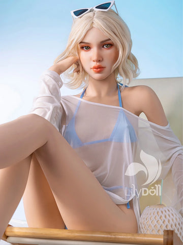 S4141K—166cm/5ft5-34kg C Cup TPE Body + Silicone Head Sex Doll 【IN STOCK USA】| LilyDoll