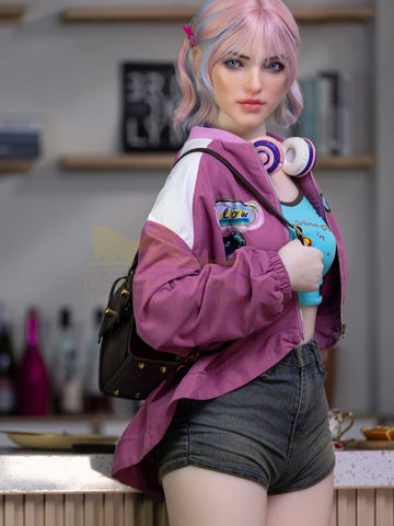 S1474- Flat Cheast Silicone Head Sex Doll｜Irontech Doll-162cm(5.3ft) A Cup