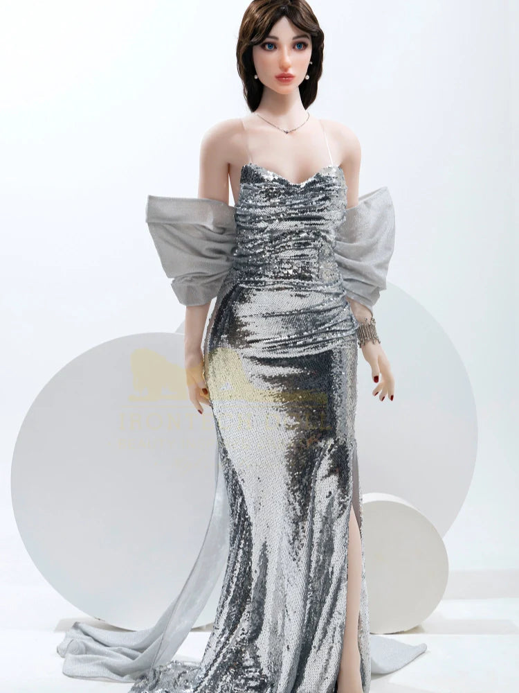 S1475-Celebrity Silicone Head TPE Sex Doll｜Irontech Doll-162cm(5.3ft) A Cup