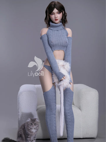 S4138—159cm/5ft2-40kg B Cup TPE Body + Silicone Head Asian Sex Doll | LilyDoll