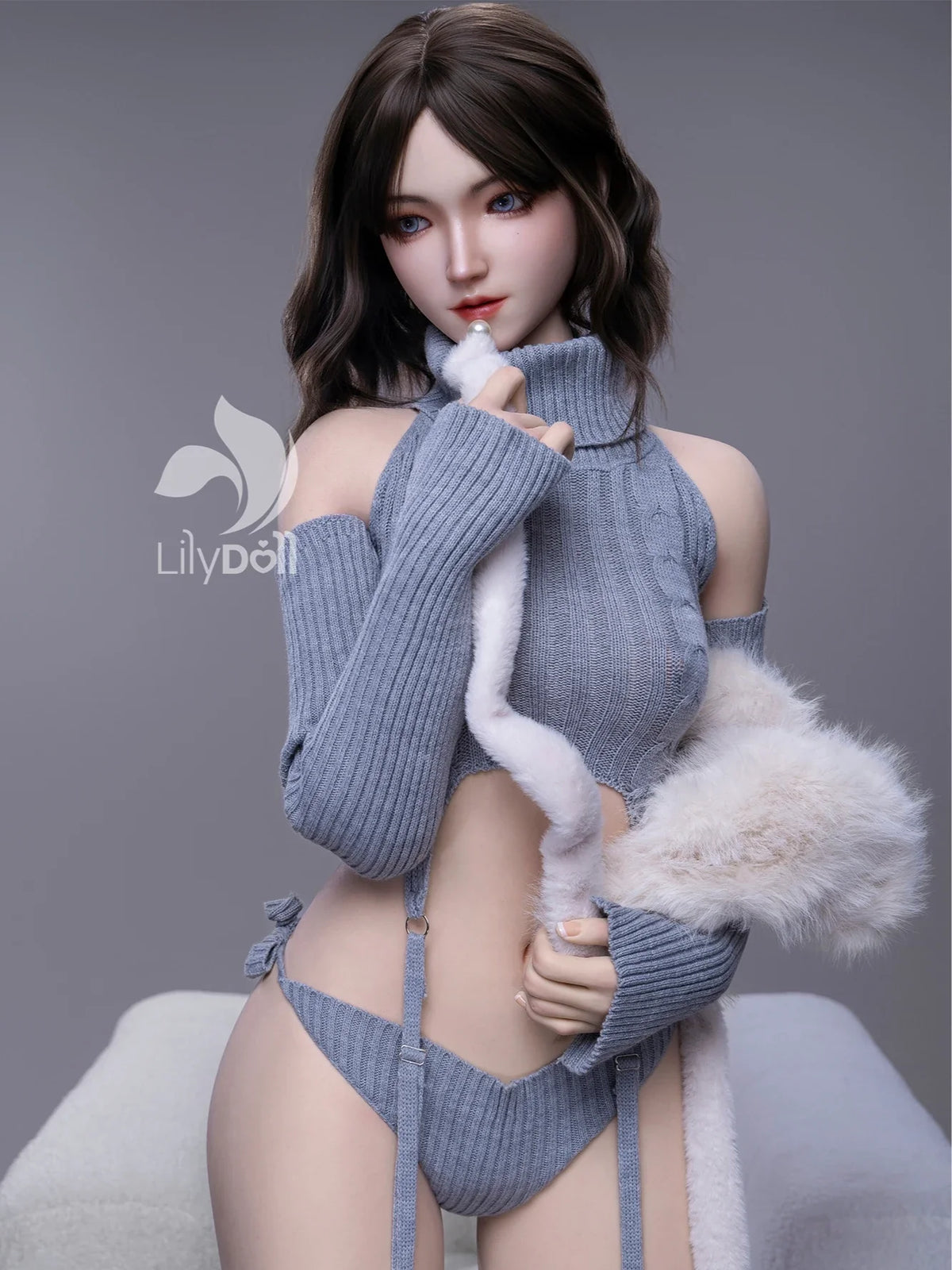 S4138—159cm/5ft2-40kg B Cup TPE Body + Silicone Head Asian Sex Doll | LilyDoll