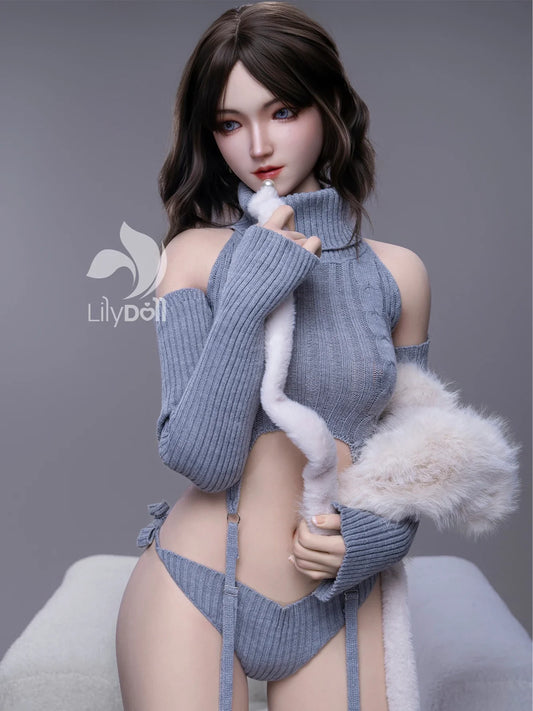 S4138—159cm/5ft2-40kg B Cup TPE Body + Silicone Head Asian Sex Doll | LilyDoll