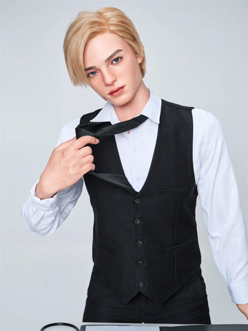 S1495- Premium Silicone Effeminate Male Sex Robot Doll | Irontech Doll-170cm/5ft7-38kg