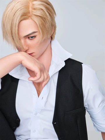 S1495- Premium Silicone Effeminate Male Sex Robot Doll | Irontech Doll-170cm/5ft7-38kg