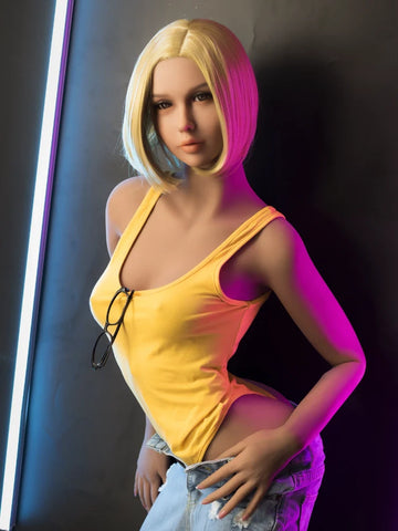 S1899- Blonde TPE Sex Doll丨WM Doll-166cm(5.5ft)-36kg B Cup