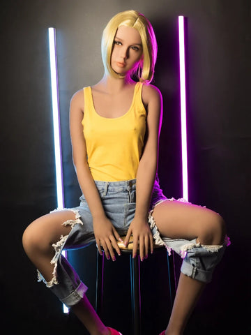 S1899- Blonde TPE Sex Doll丨WM Doll-166cm(5.5ft)-36kg B Cup