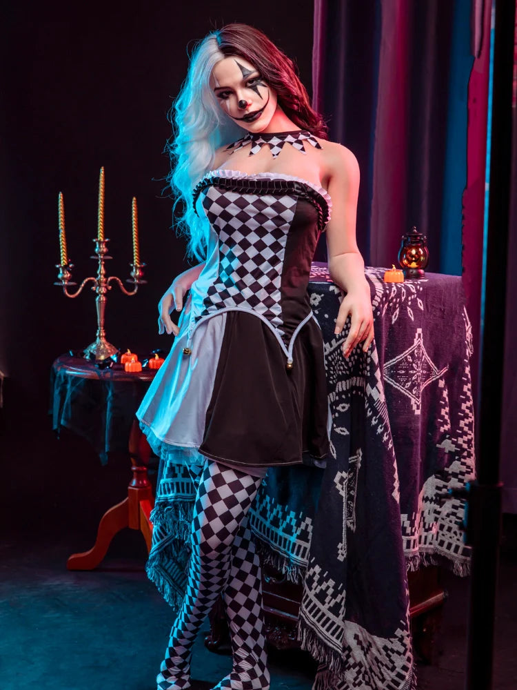 S635-163cm/5ft3 G Cup Oksana Halloween Silicone Sex Doll | Starpery Doll