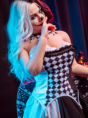 S635-163cm/5ft3 G Cup Oksana Halloween Silicone Sex Doll | Starpery Doll