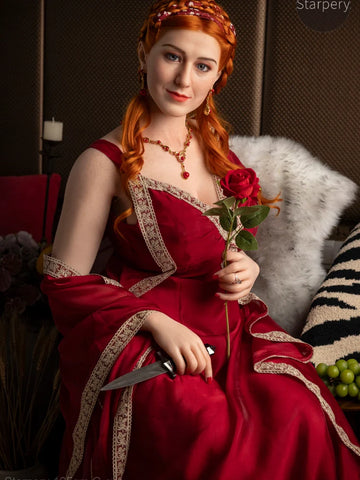 S621-165cm/5ft5 G Cup Lucretia Realistic Silicone Sex Doll | Starpery Doll