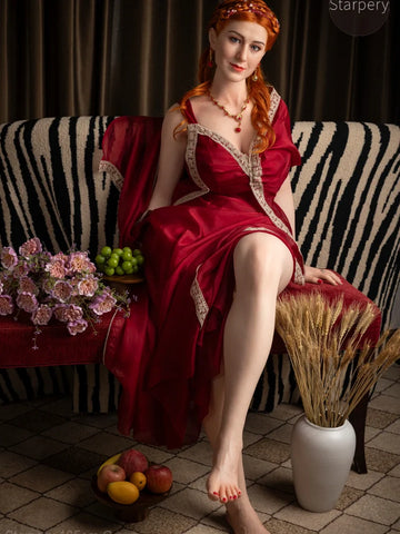 S621-165cm/5ft5 G Cup Lucretia Realistic Silicone Sex Doll | Starpery Doll