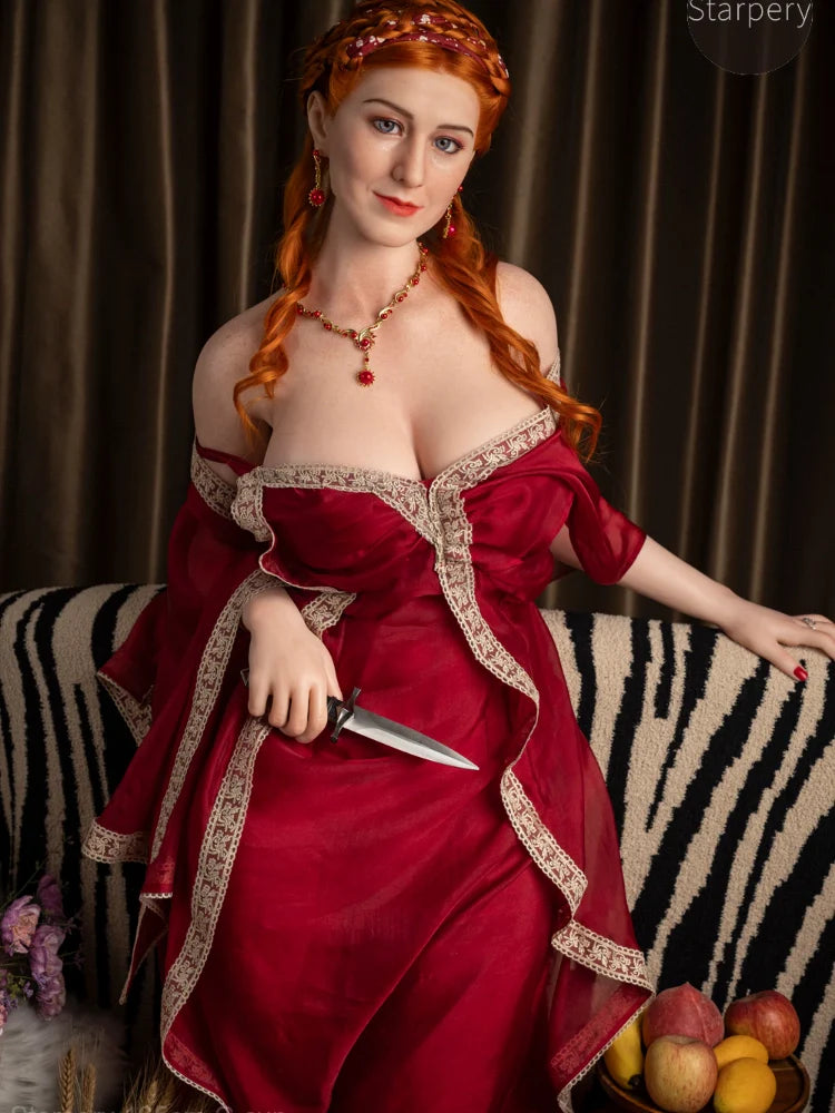 S621-165cm/5ft5 G Cup Lucretia Realistic Silicone Sex Doll | Starpery Doll