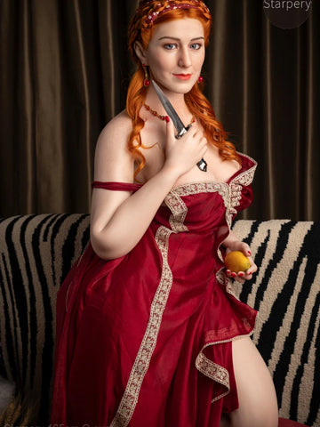 S621-165cm/5ft5 G Cup Lucretia Realistic Silicone Sex Doll | Starpery Doll