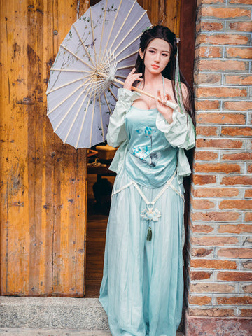 S639-163cm/5ft3-32kg G Cup Asian Yuyan Silicone Fantasy Cheap Chinese Sex Doll | Starpery Doll