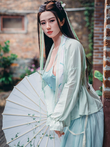 S639-163cm/5ft3-32kg G Cup Asian Yuyan Silicone Fantasy Cheap Chinese Sex Doll | Starpery Doll