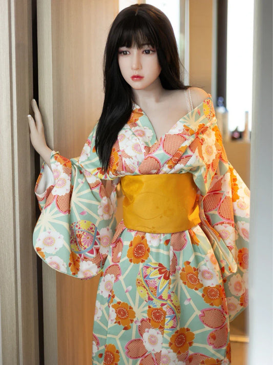 S3230 Japanese Medium Chest Silicone Head Sex Doll | Aibei 158cm-33kg E Cup