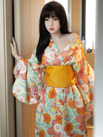 S3230 Japanese Medium Chest Silicone Head Sex Doll | Aibei 158cm-33kg E Cup