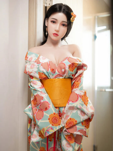 S3230 Japanese Medium Chest Silicone Head Sex Doll | Aibei 158cm-33kg E Cup
