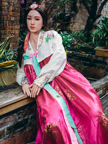 S638-163cm/5ft3-32kg G Cup Asian Jin Silicone Cheap Chinese Sex Doll | Starpery Doll