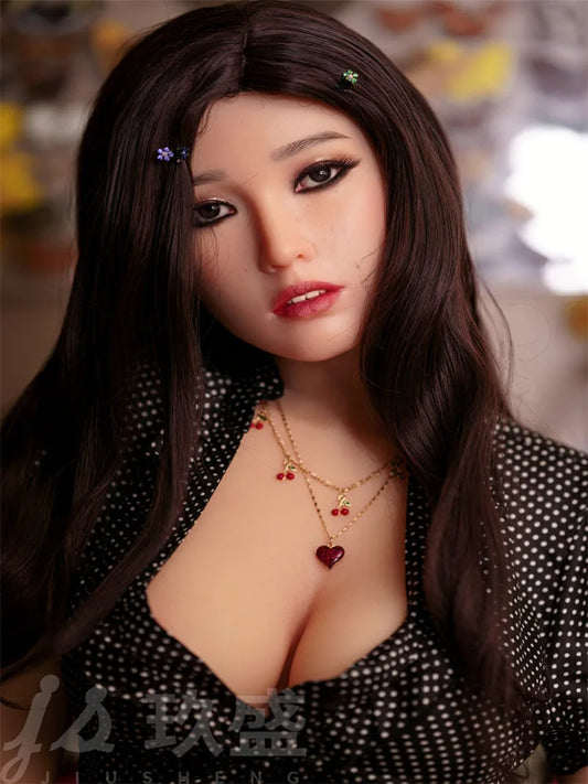 S4262—Kori 150cm/4ft9 31kg Real TPE Female D Cup silicone head Japanese Sex Doll|Jiusheng Doll