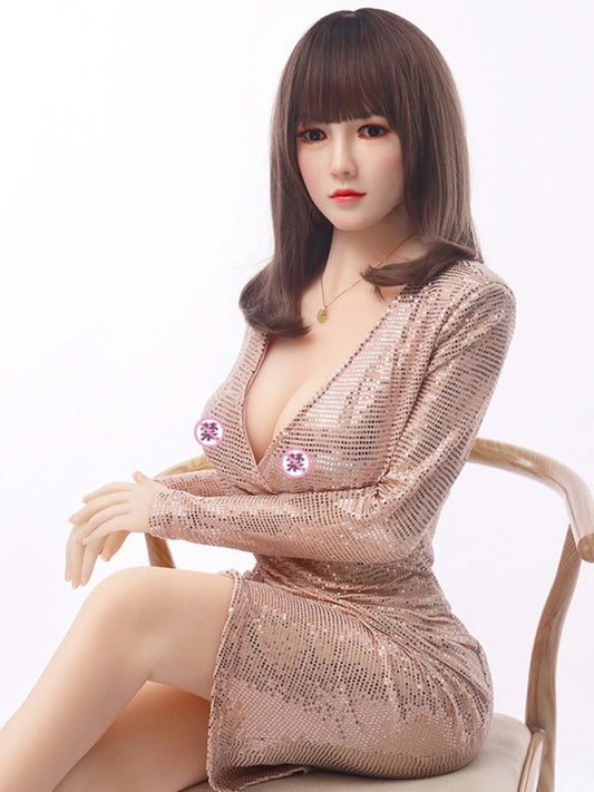 S4208-158cm(5ft2)-40kg Large Breasts TPE Realistic Asian Sex Doll | Rui Mei