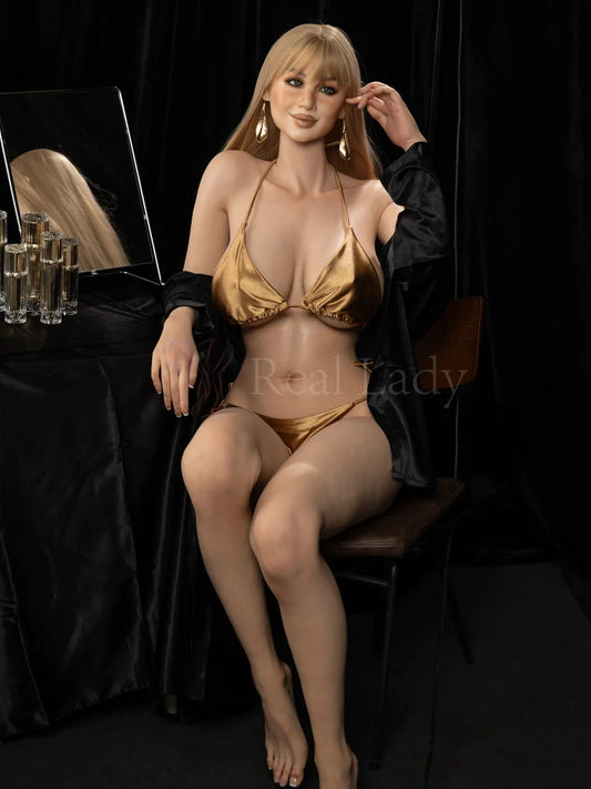 S798-168cm(5.5ft)-39kg R2 H Cup Life-Size Silicone Sex Doll｜Real Lady