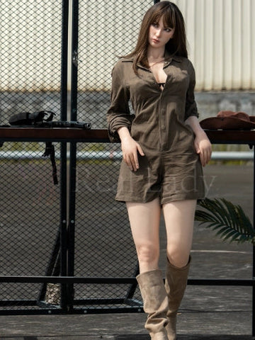S799-170cm（5.6ft）-43kg D Cup Catlin Life-Size Silicone Sex Doll｜Real Lady