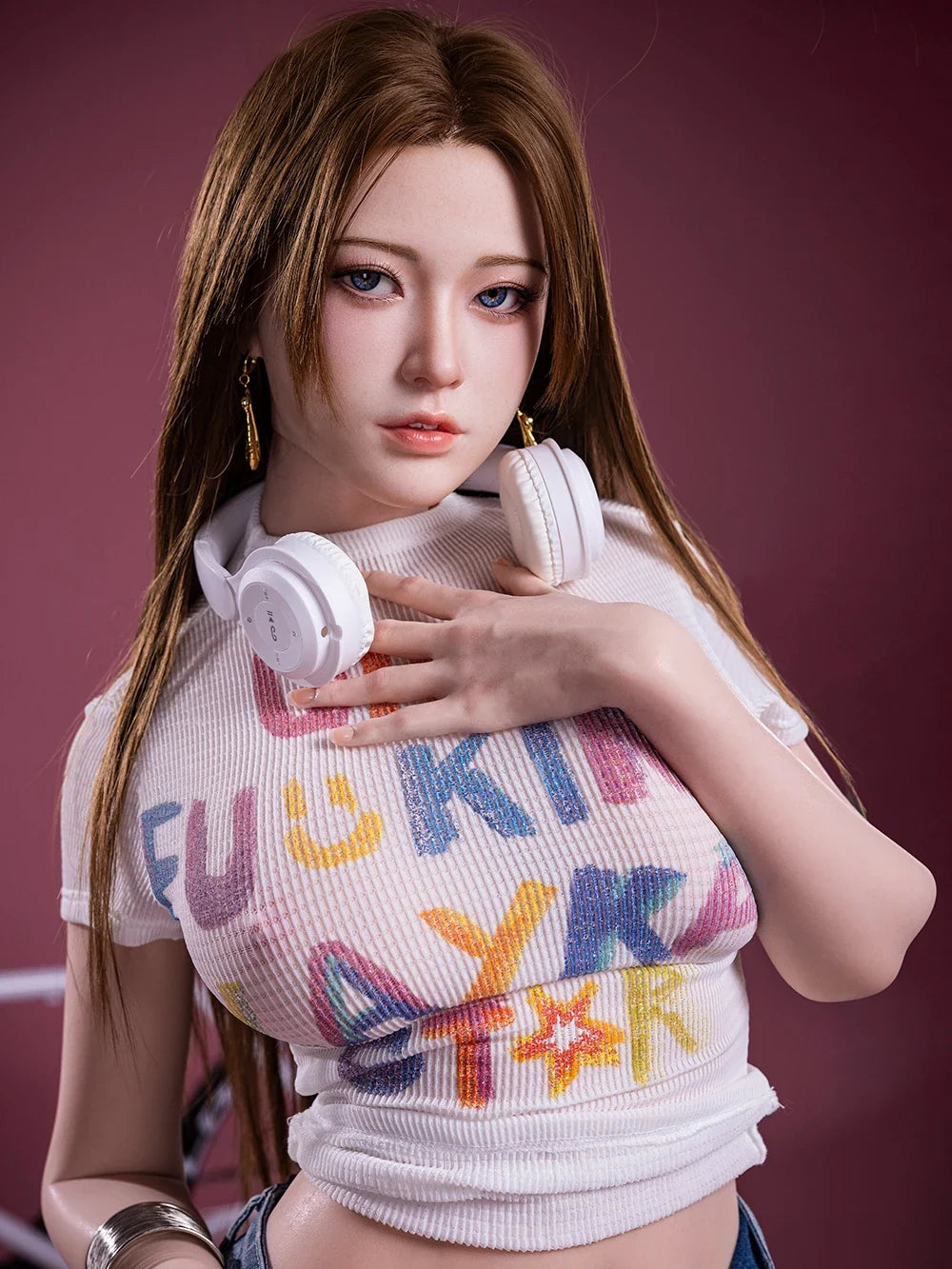 S576-171cm/5ft6 D Cup Lifelike Sexy Silicone Sex Doll｜Starpery Doll