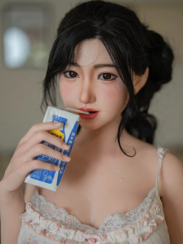 S608-159cm/5ft2 Silicone Sex Doll Yufan E Cup Petite Asian Beauty with Black Hair｜Starpery Doll